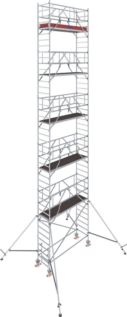 Krause STABILO Professional gurulóállvány, 1000 -es sorozat, mezőméret: 2.5 m x 0.75 m, munkamagasság: 12.3 m termék fő termékképe